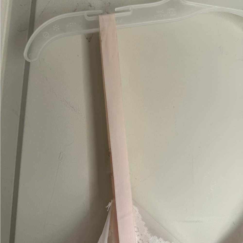 Slip pink 50s vintage Elegant Pink Lace trim Dress adjustable strap lightweight - Picture 12 of 14